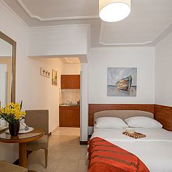Appartement Mélanie B im ersten Stock einer Villa am Strand