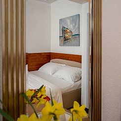 Appartement Mélanie B im ersten Stock einer Villa am Strand