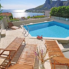 Vakantiehuis Ferienvilla mit Blick auf das Wasser