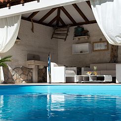 Vakantiehuis Ferienvilla "Lucian" mit Blick auf das Wasser