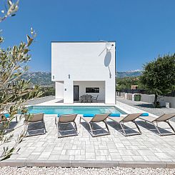 Vakantiehuis Villa Stellante mit privatem Pool und Meerblick