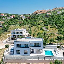 Vakantiehuis Villa Stellante mit privatem Pool und Meerblick