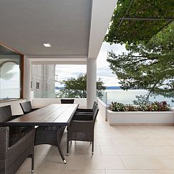 Appartement mit Balkon für acht Personen