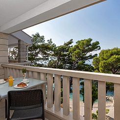 Appartement Pine Canopy Studio mit Balkon und Meerblick A1