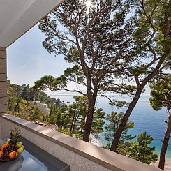 Appartement Pine Canopy Studio mit Balkon und Meerblick A7