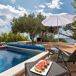 Appartement Villa Berulia in Brela - Meerblick