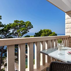 Appartement Pine Canopy Family Studio mit Balkon und Meerbli