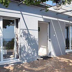 Vakantiehuis mit Blick auf das Wasser