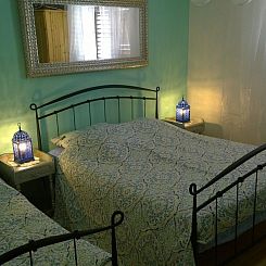Appartement mit einer überdachten Terrasse