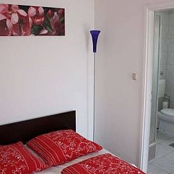 Vakantiehuis 2. Etage Doppelbettzimmer ca.  20m² mit Balkon