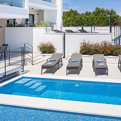 Vakantiehuis Ferienvilla "Orangenbaum" mit Blick auf das Was