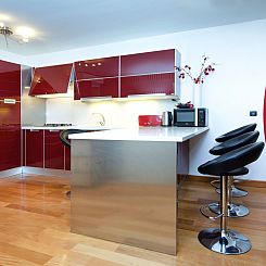 Appartement Appartement am Strand mit schöner großer Terra