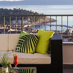 Appartement Penthousewohnung mit Whirlpool und Meerblick