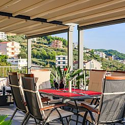 Appartement Penthousewohnung mit Whirlpool und Meerblick
