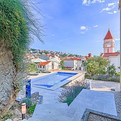 Vakantiehuis "Villa Rock" mit Blick auf das Wasser
