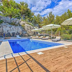 Vakantiehuis "Villa Rock" mit Blick auf das Wasser