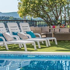 Vakantiehuis Villa Mandalina mit Pool und herrlichem Meerbli