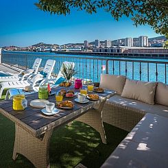 Vakantiehuis Villa Mandalina mit Pool und herrlichem Meerbli