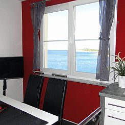 Appartement "Perla 3" mit Blick auf das Wasser