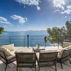 Vakantiehuis Villa Puntien am Meer mit privatem Pool