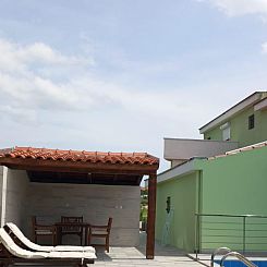 Appartement Wohnung in Ljubač mit Großem Garten