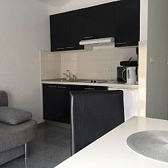 Appartement Hütte "Moj mir" mit Blick auf das Wasser