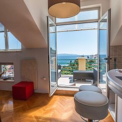 Appartement "Penthouse" mit Blick auf das Wasser