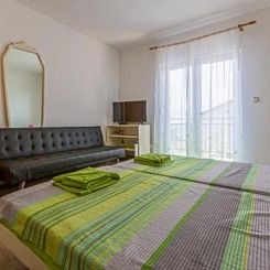 Appartement Wohnung in Dramalj mit Möbliertem Balkon