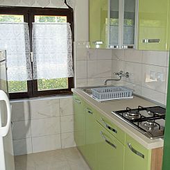 Appartement mit einer überdachten Terrasse