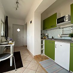 Appartement Apartment mit einem kleinen Wohn- und Essbereich