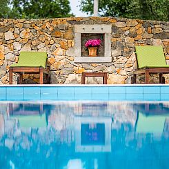 Vakantiehuis Villa mit Pool, Olivengarten und Meerblick