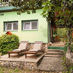 Vakantiehuis Tiny house Laurel - 70 Meter vom Strand entfern