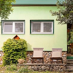 Vakantiehuis Tiny house Laurel - 70 Meter vom Strand entfern