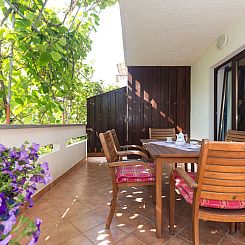 Appartement 2-Zimmer-Wohnung mit 1 Badezimmer und Terrasse