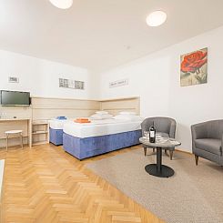 Appartement Studioappartement mit Balkon