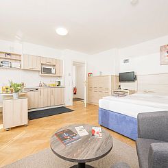 Appartement Studioappartement mit kleinem Garten und Terrass