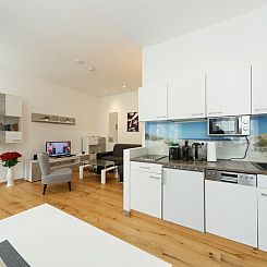 Appartement in Fünfhaus mit Garten