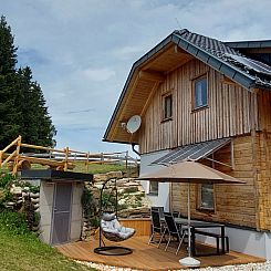 Vakantiehuis Zirbenholzalmhütte mit fantastischem Ausblick