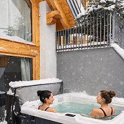 Vakantiehuis Chalet Nr. 4 mit 2 SZ, Sauna & Whirlpool