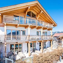 Appartement Luxus Chalet Poolblick - mit eigener Sauna