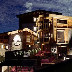 Vakantiehuis Chalet Black Stone