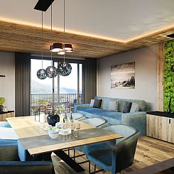 Appartement Premium mit IR-Sauna