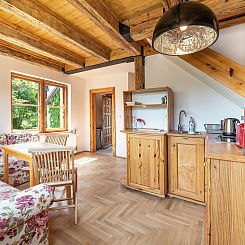 Appartement Kiefernwohnung mit Terrasse mit Blick auf den Ga
