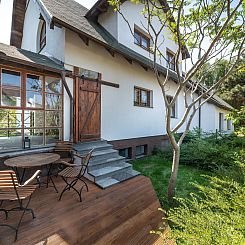 Appartement Kiefernwohnung mit Terrasse mit Blick auf den Ga