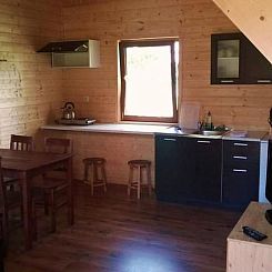 Appartement Blockhütte mit Terrasse und Grill