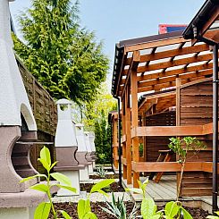 Vakantiehuis Bootshaus mit Schwimmbad