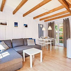 Vakantiehuis Bootshaus mit beheiztem Pool