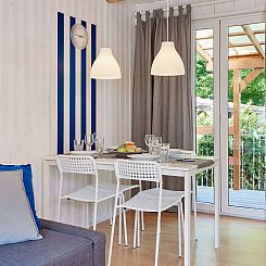 Vakantiehuis Bootshaus mit beheiztem Pool