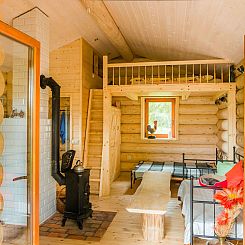 Vakantiehuis Saunabereich im Circle - Gelbes Haus