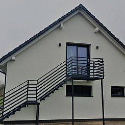 Appartement Gemütliches Ferienhaus mit Garten und Seeblick